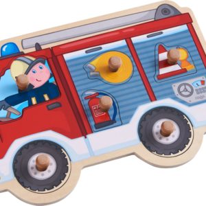 Puzzle à boutons Camion de Pompiers de Haba